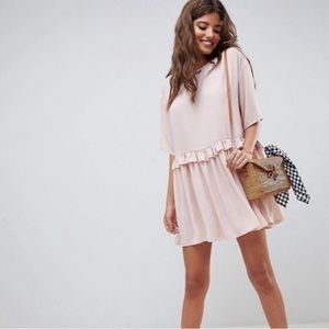 NWT ASOS pale pink dress